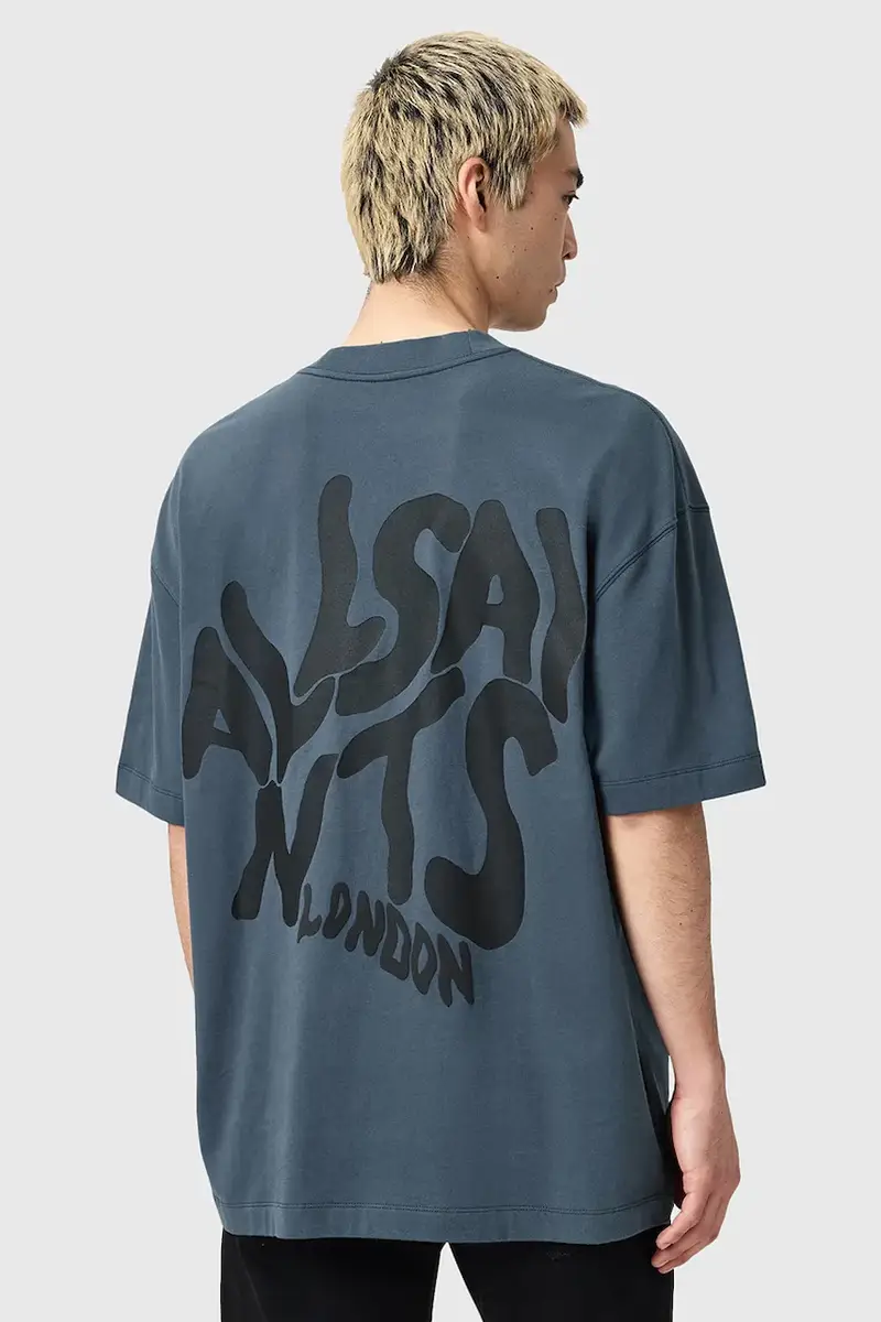 AllSaints T-shirt Uomo Verde 3245654