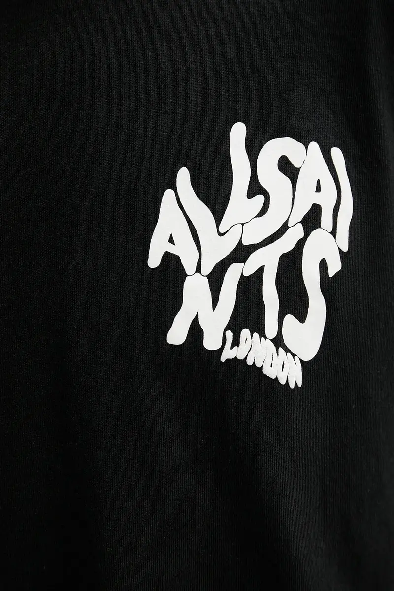 AllSaints T-shirt Uomo Nero 2984912 miniatura 5