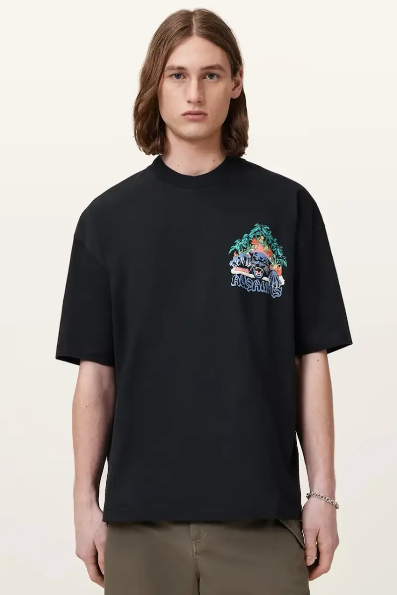 AllSaints T-shirt Uomo Grigio 3137871