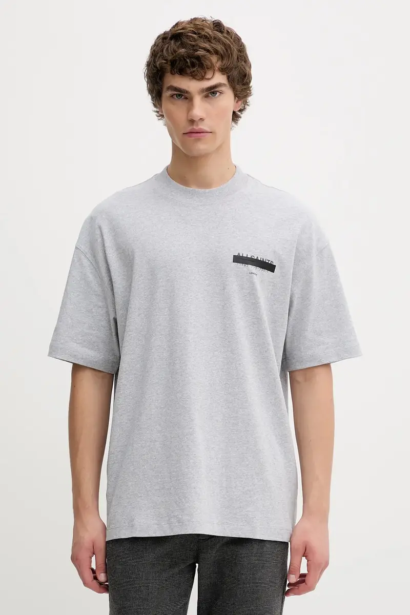 AllSaints T-shirt Uomo Grigio 3769991 miniatura 3