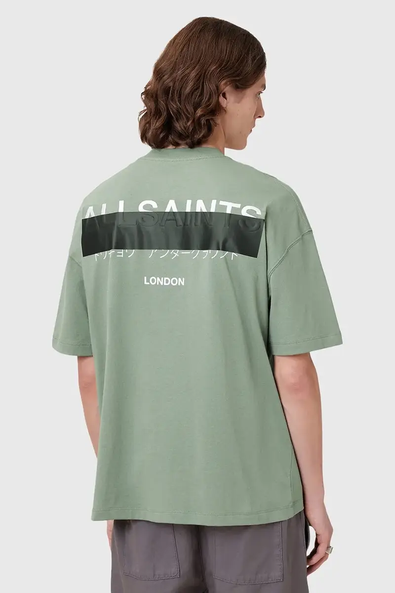 AllSaints T-shirt Uomo Nero 2987272 miniatura 4