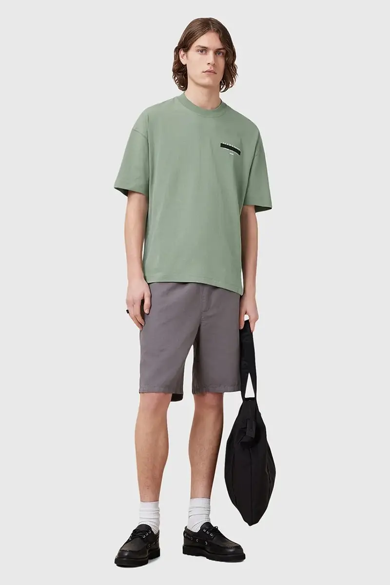 AllSaints T-shirt Uomo Nero 2987272 miniatura 5