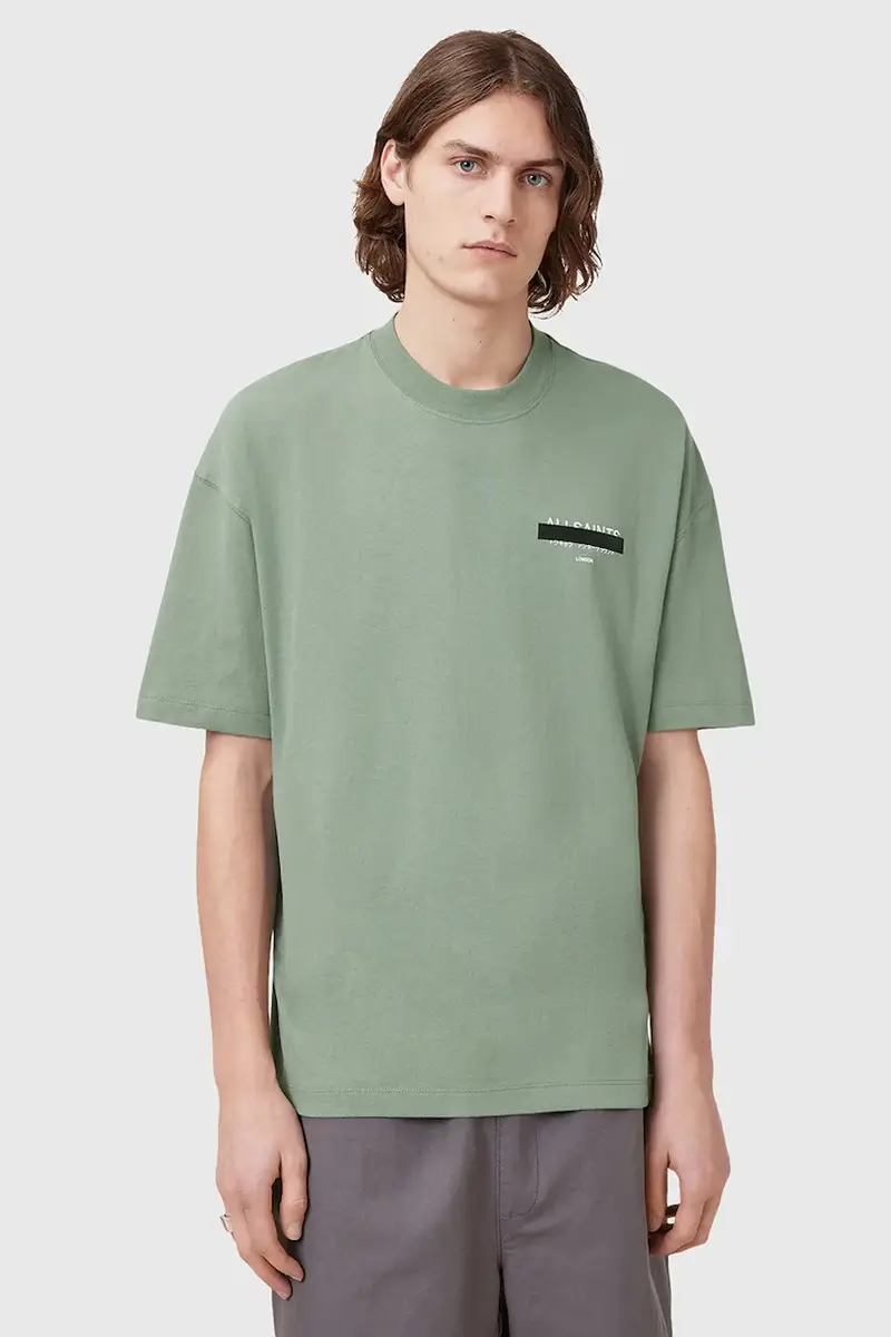 AllSaints T-shirt Uomo Verde 2987272