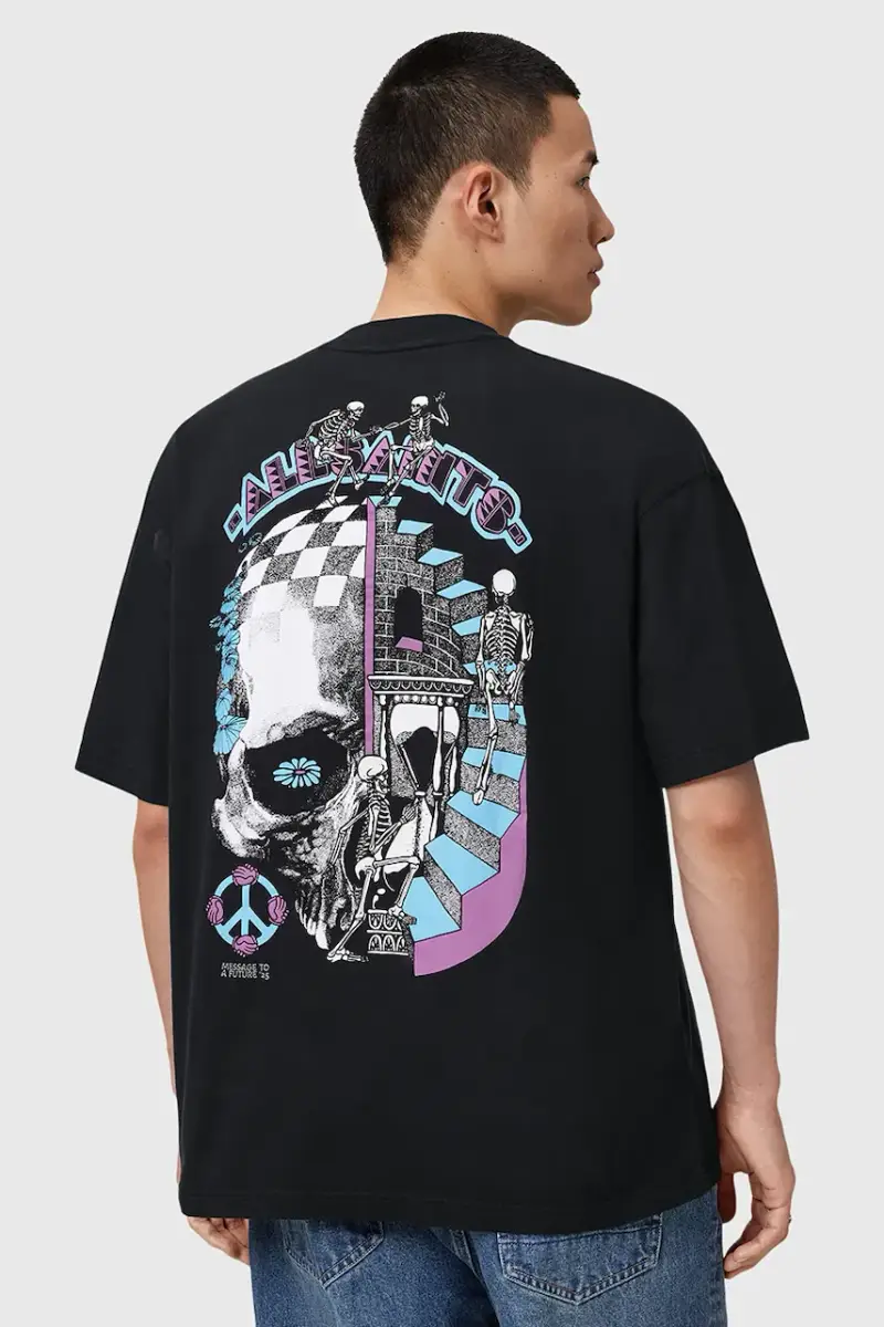 AllSaints T-shirt Uomo Nero 3275859