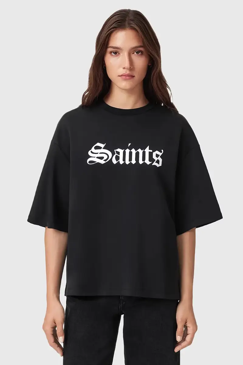 AllSaints T-shirt Donna Nero 3648505