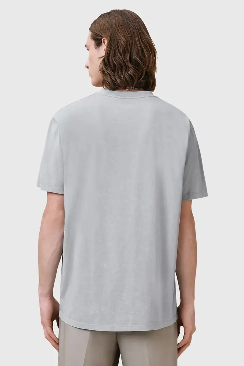 AllSaints T-shirt Uomo Grigio 3137726 miniatura 4
