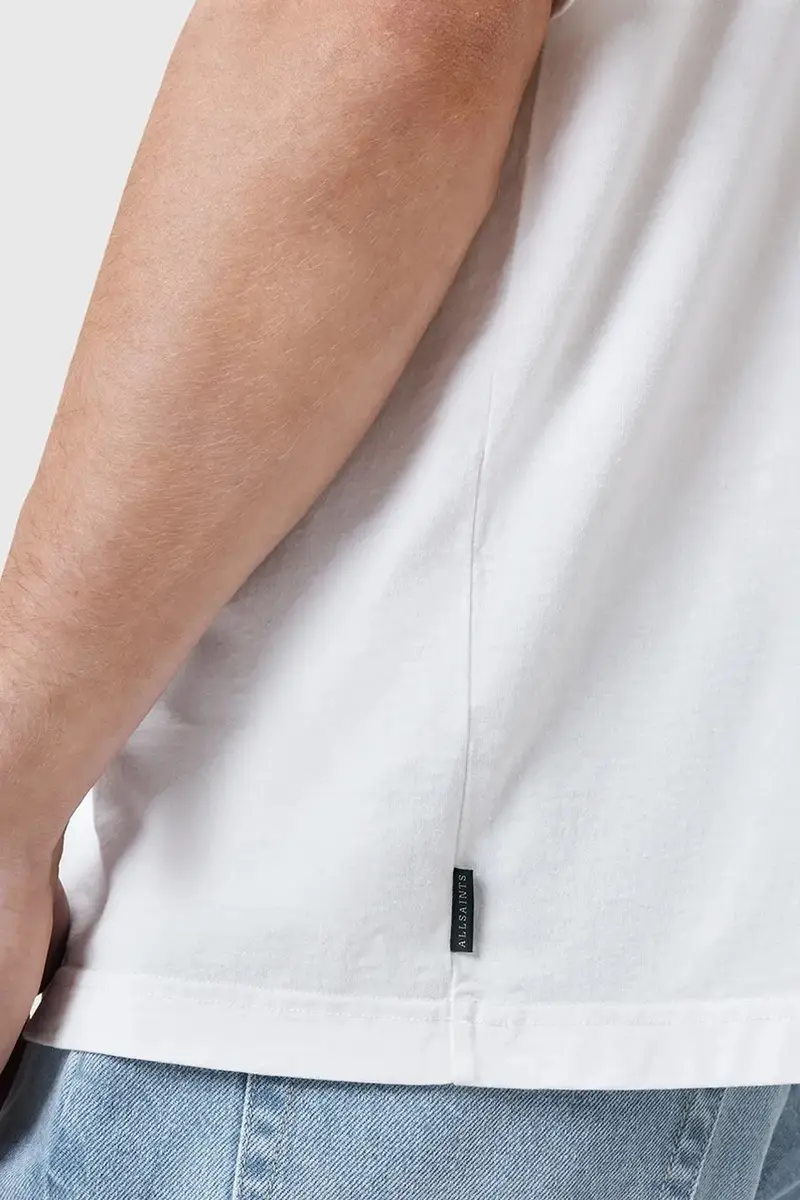 AllSaints T-shirt Uomo Bianco 3301978 miniatura 3