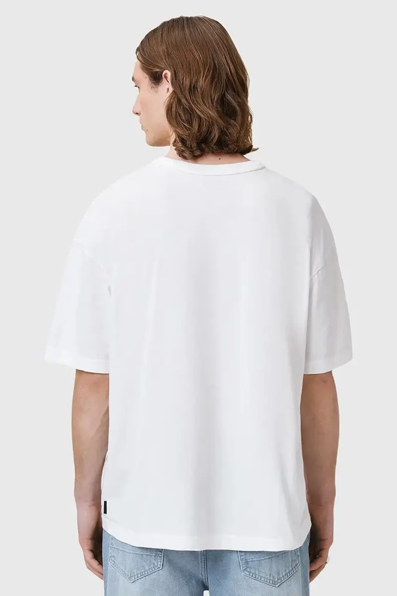 AllSaints T-shirt Uomo Bianco 3301978 miniatura 4