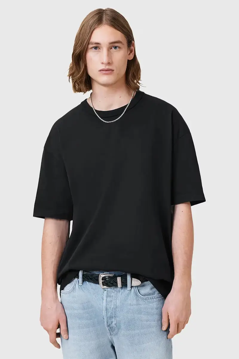 AllSaints T-shirt Uomo Nero 3263637