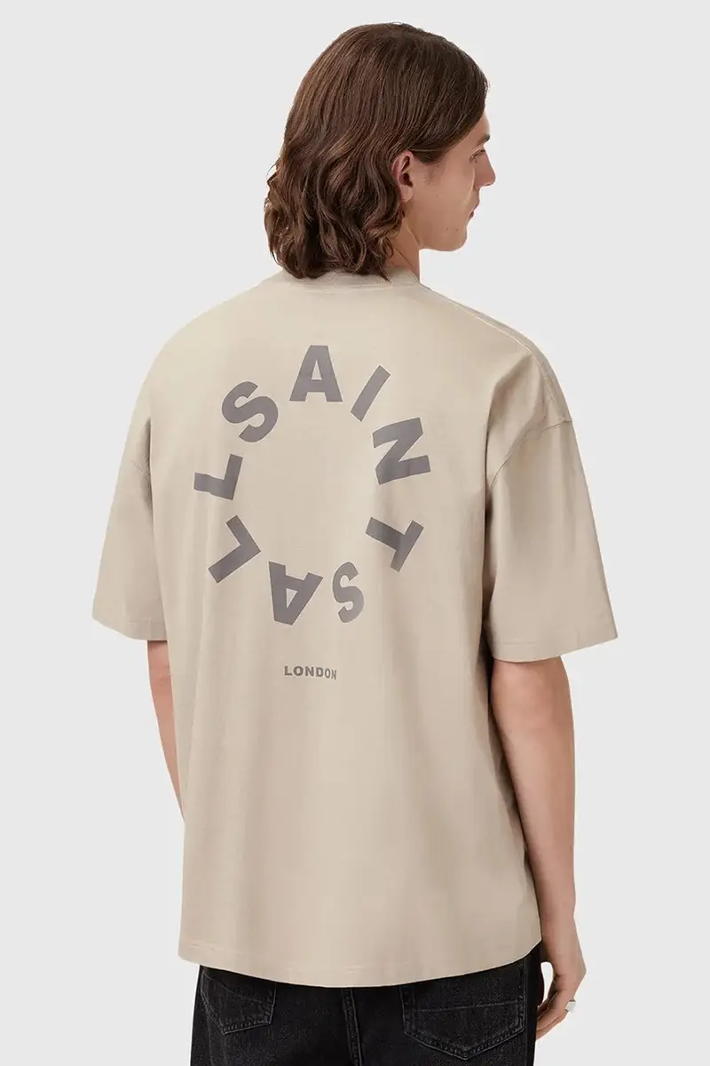 AllSaints T-shirt Uomo Beige 2982192 miniatura 2