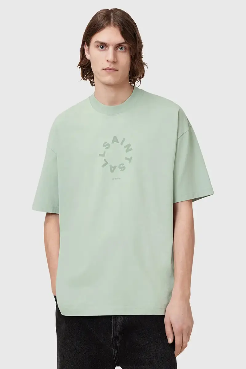 AllSaints T-shirt Uomo Verde 3158839