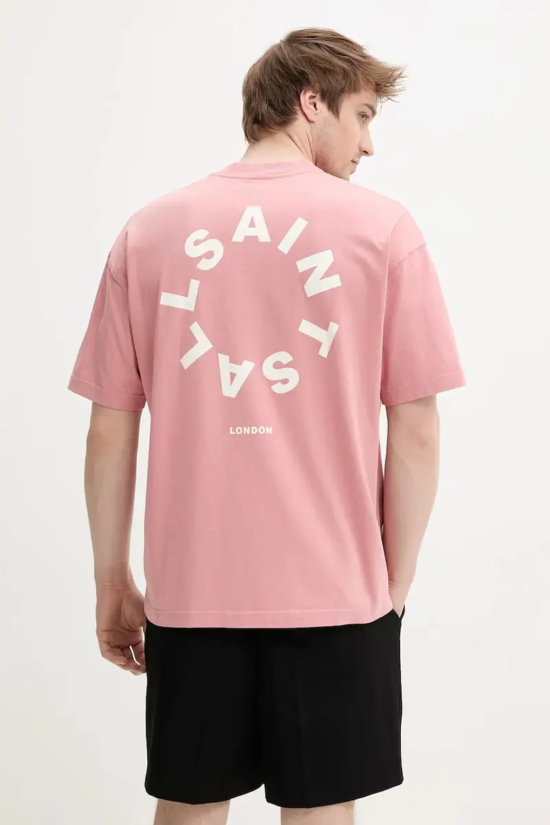 AllSaints T-shirt Uomo Rosa 3338337
