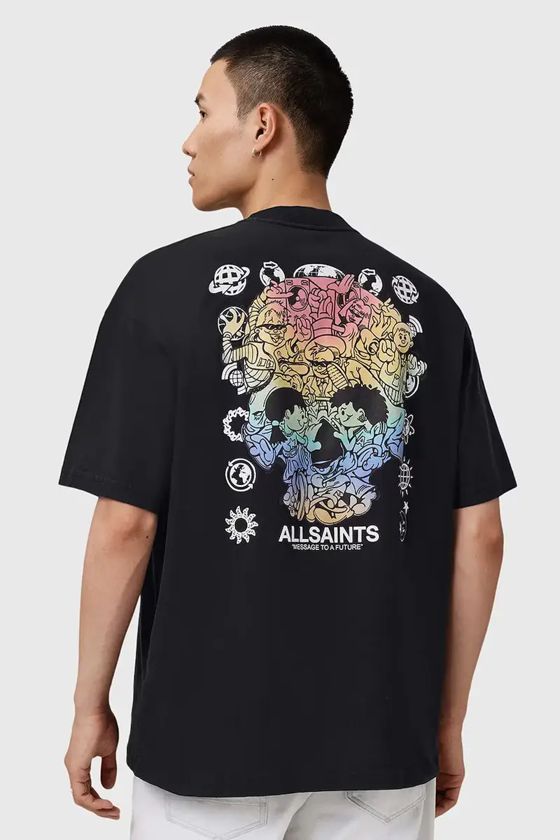 AllSaints T-shirt Uomo Nero 3275977