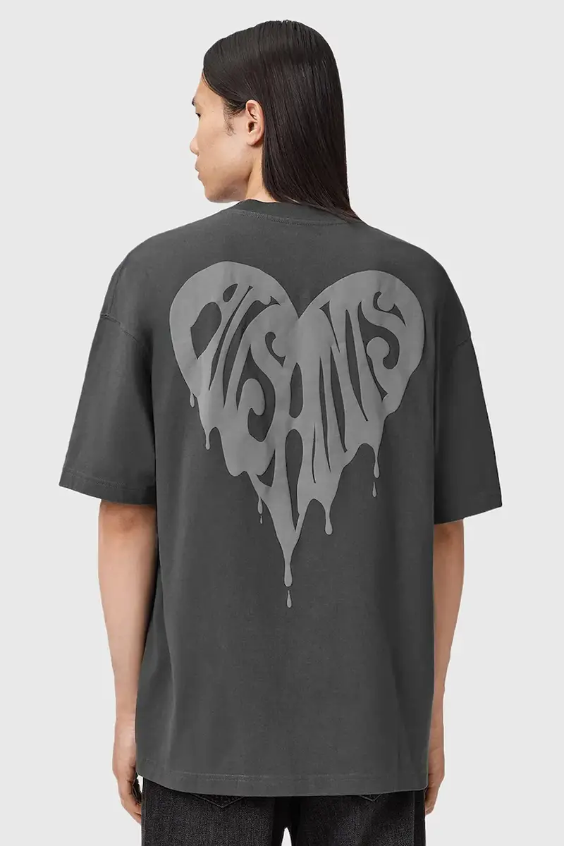 AllSaints T-shirt Uomo Grigio 3611078