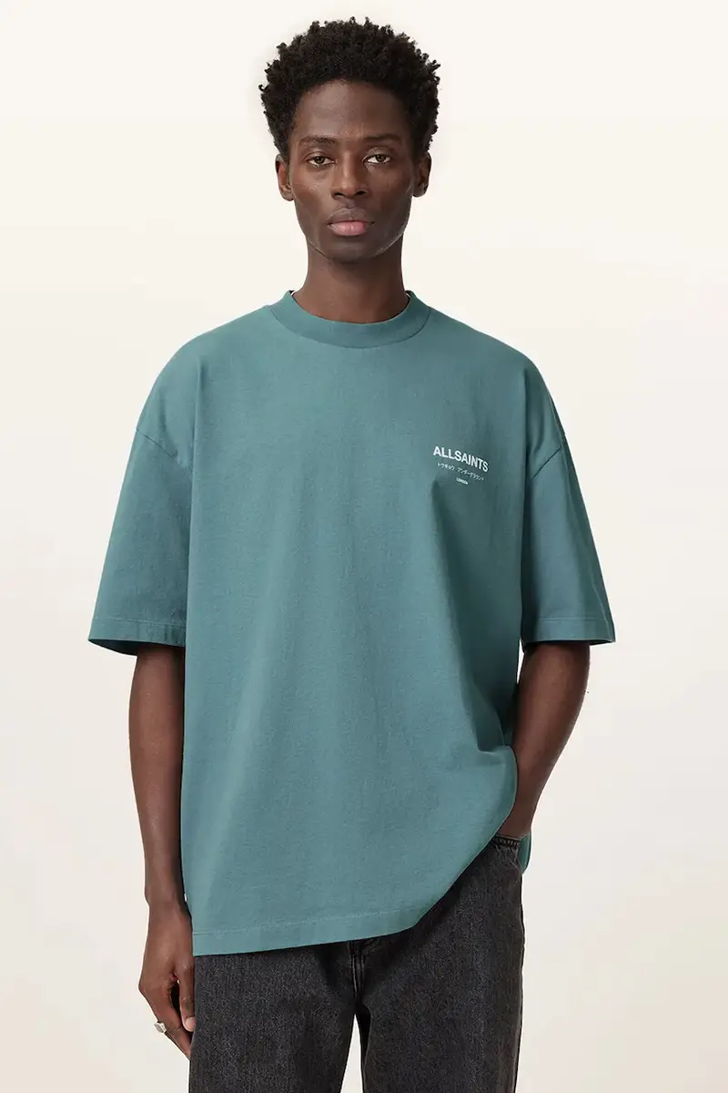 AllSaints T-shirt Uomo Blu 3312082