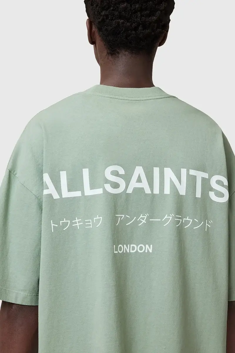 AllSaints T-shirt Uomo Nero 3158840 miniatura 3