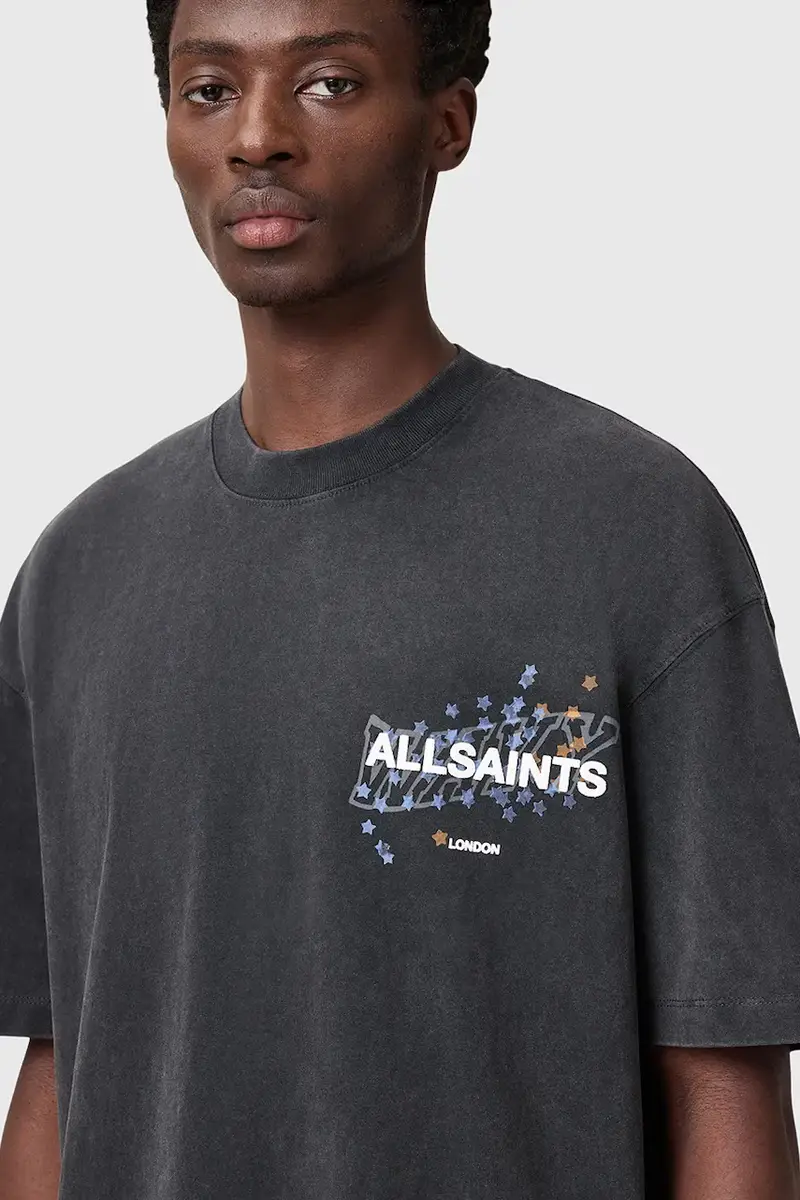 AllSaints T-shirt Uomo Nero 3151581 miniatura 3