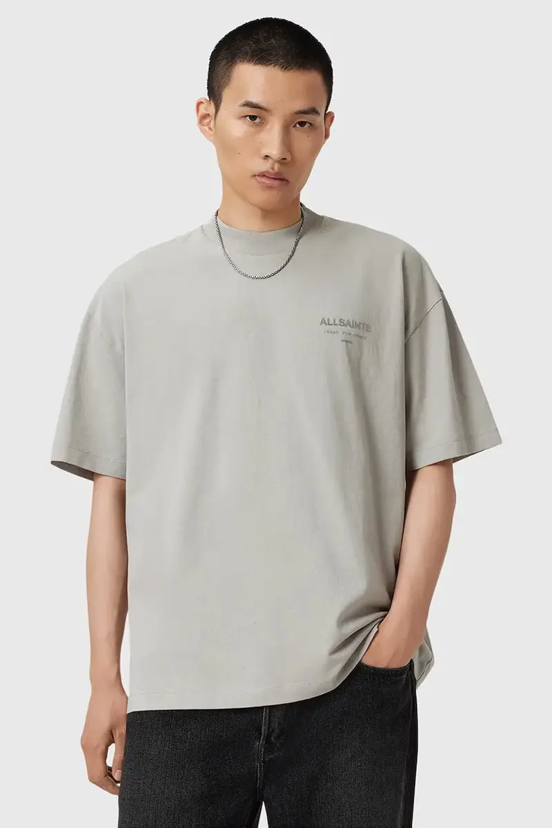 AllSaints T-shirt Uomo Grigio 3250018