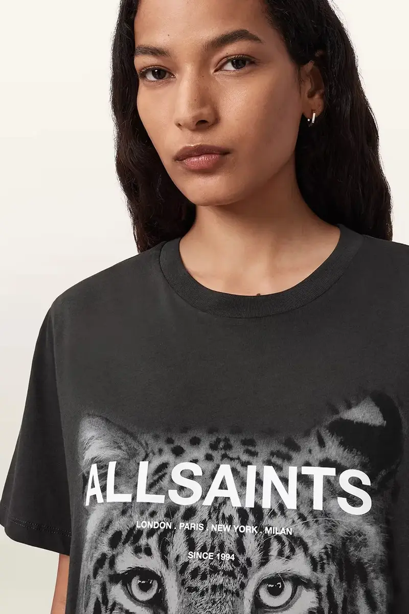 AllSaints T-shirt Nero 3981754 miniatura 2