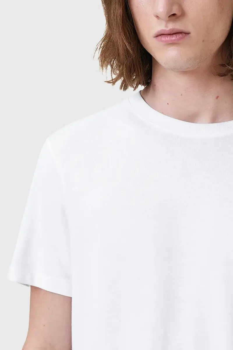 AllSaints T-shirt Uomo Bianco 3124609 miniatura 2