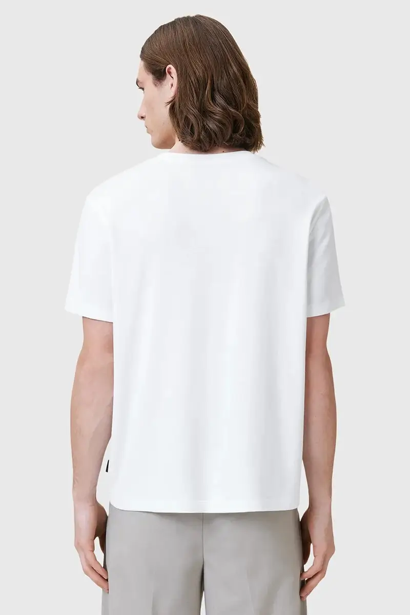 AllSaints T-shirt Uomo Bianco 3124609 miniatura 4