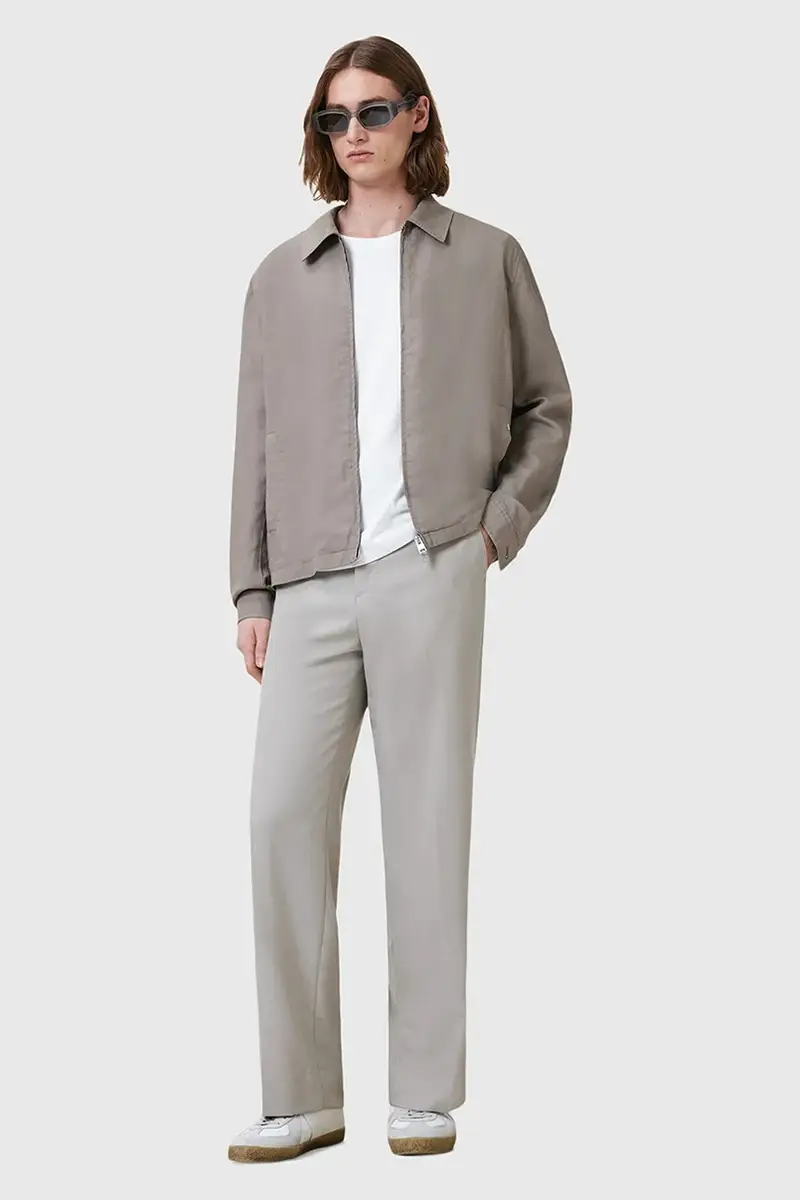 AllSaints T-shirt Uomo Bianco 3124609 miniatura 5