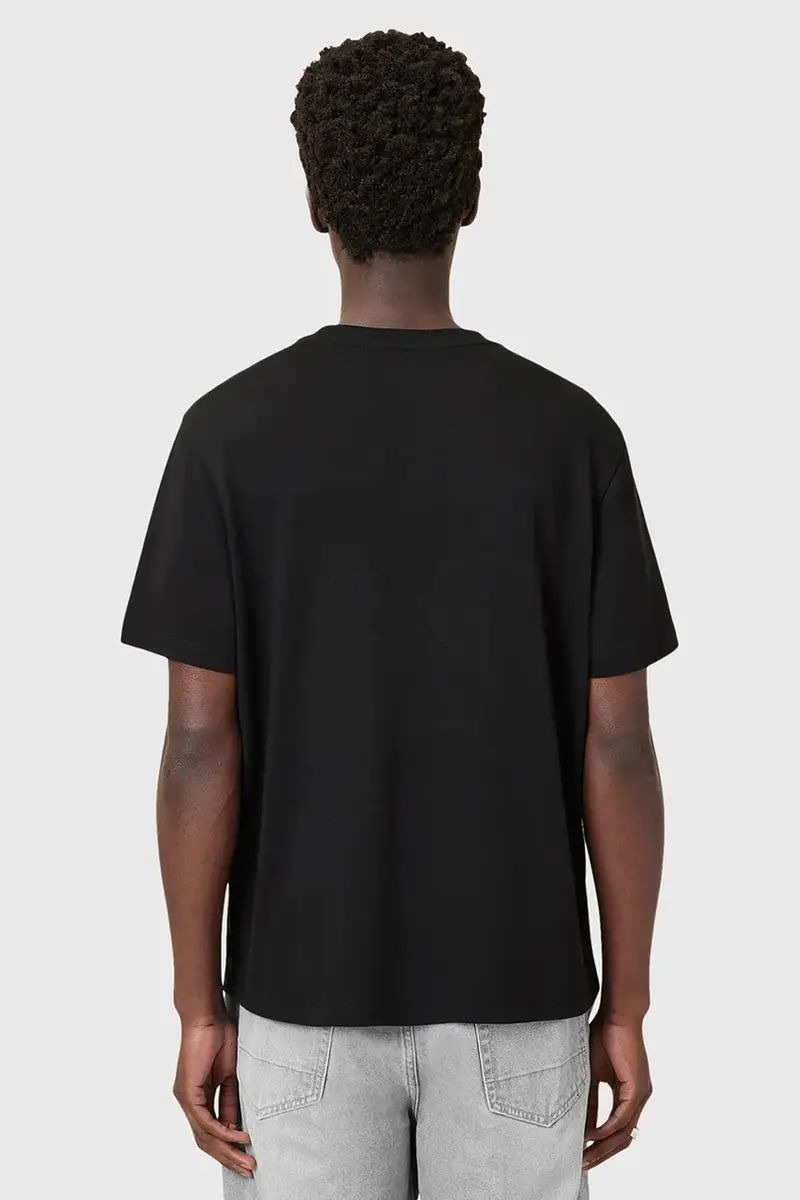 AllSaints T-shirt Uomo Nero 3337722 miniatura 4