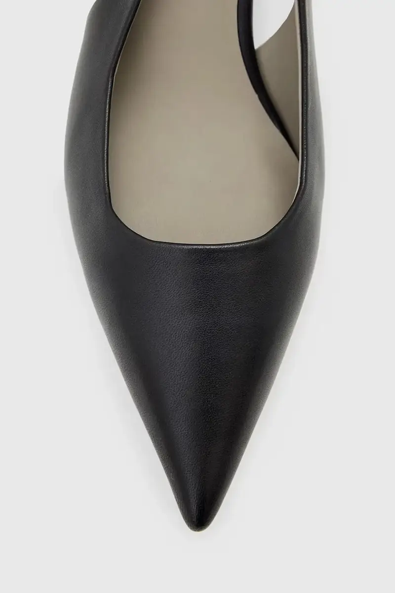 tacchi in pelle IDIYA SLINGBACK colore nero W021FD miniatura 5