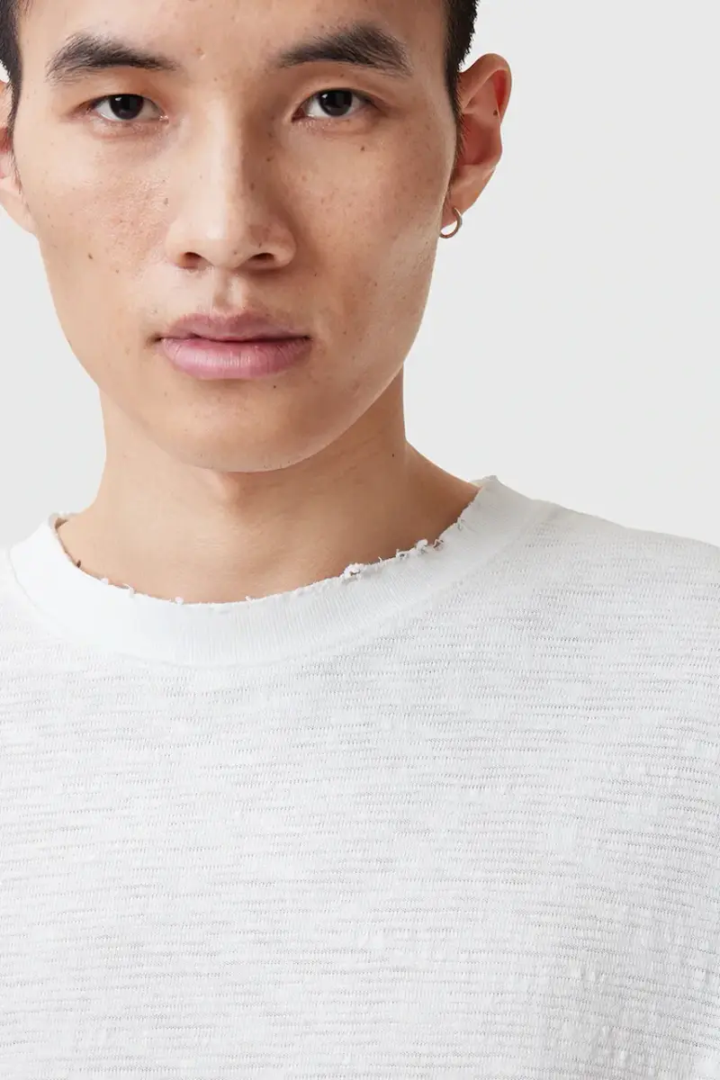 AllSaints Top Uomo Bianco 3577163 miniatura 2