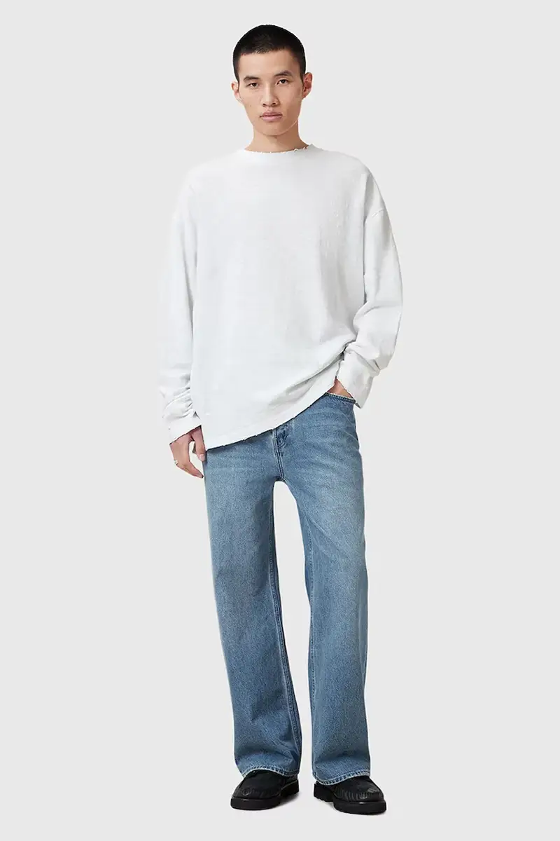 AllSaints Top Uomo Bianco 3577163 miniatura 5