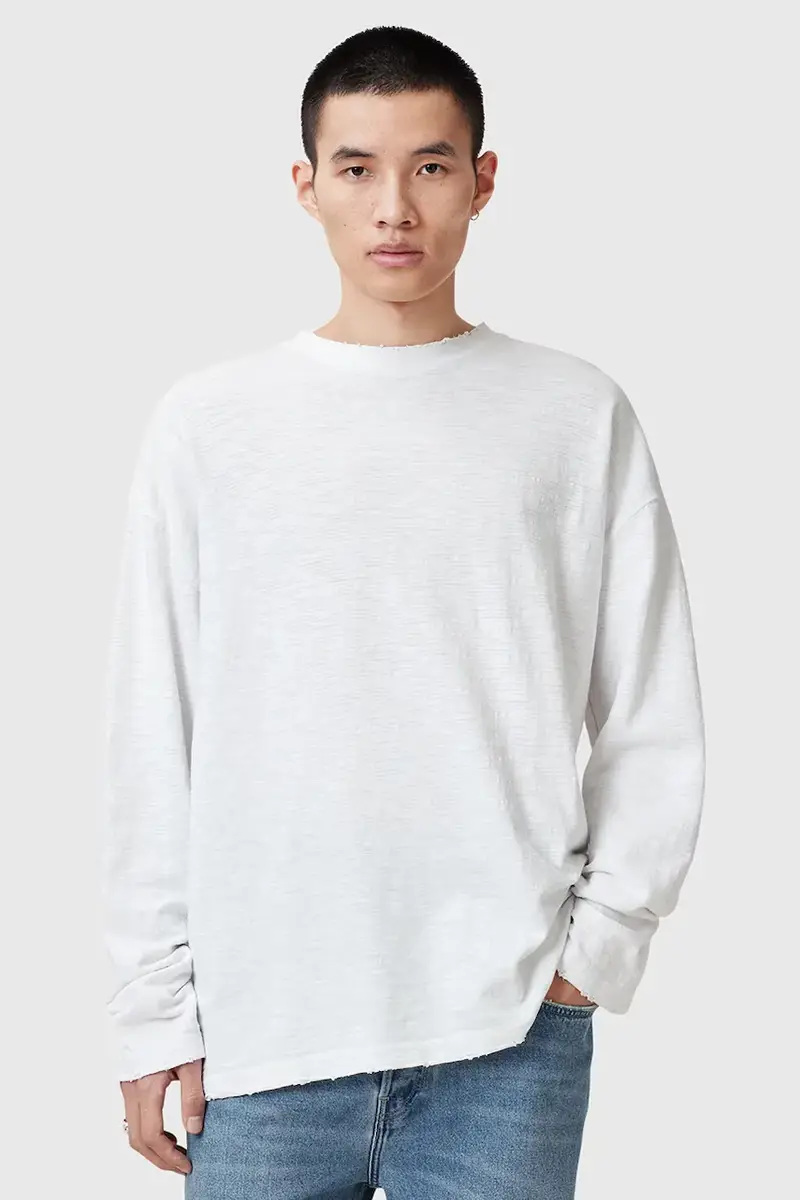 AllSaints Top Uomo Bianco 3577163