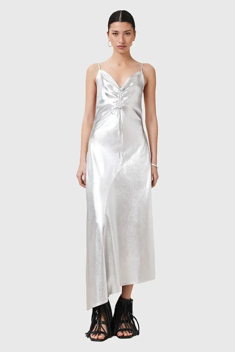 vestito ALEXIA colore argento W203DC miniatura 5