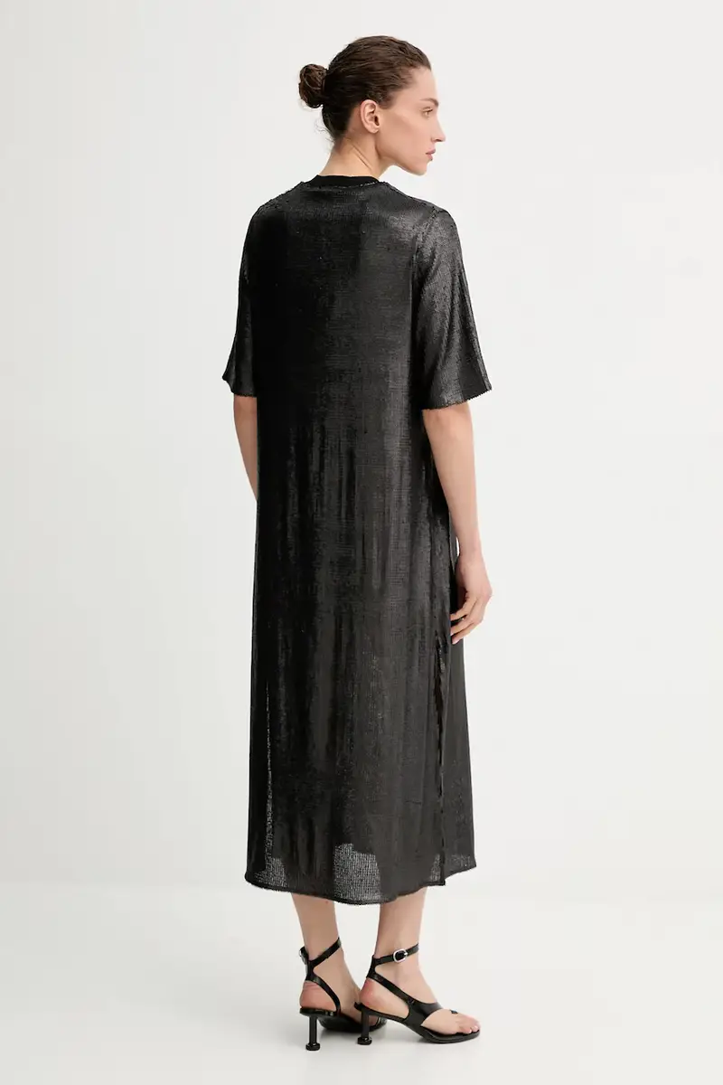 vestito ANNA colore nero W066DD miniatura 3