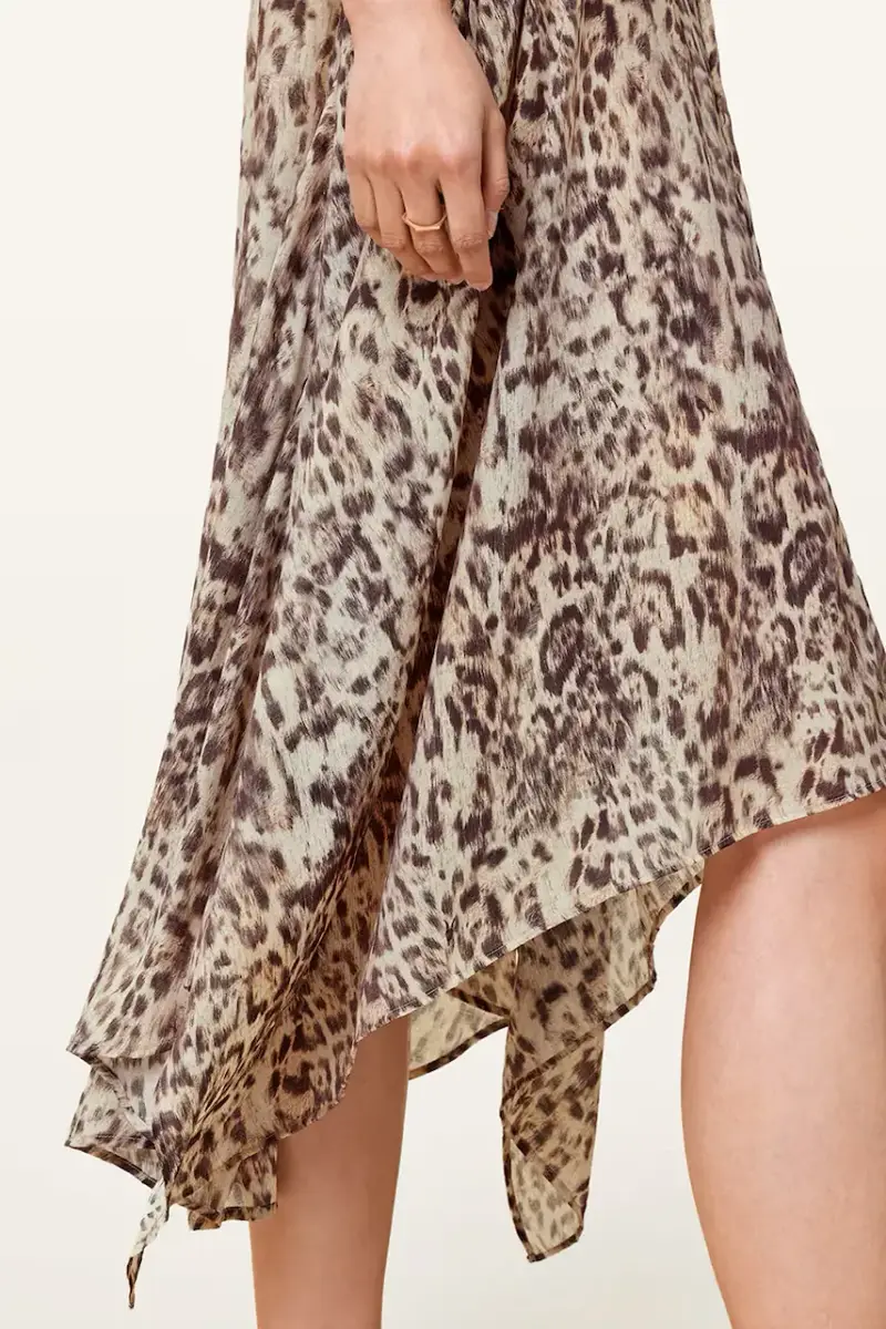 vestito ARWEN colore beige W104DC miniatura 3