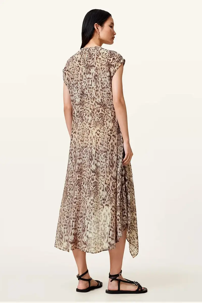 vestito ARWEN colore beige W104DC miniatura 4