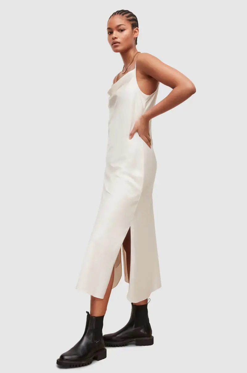 vestito Bianco miniatura 3