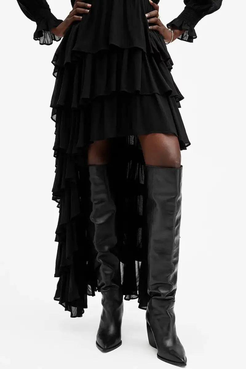 vestito CAVARLY colore nero W254DB miniatura 4