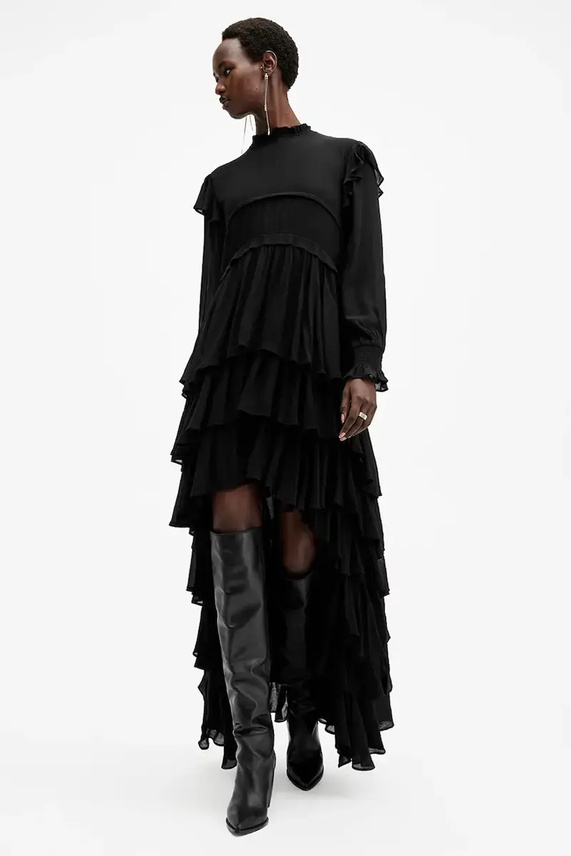 vestito CAVARLY colore nero W254DB