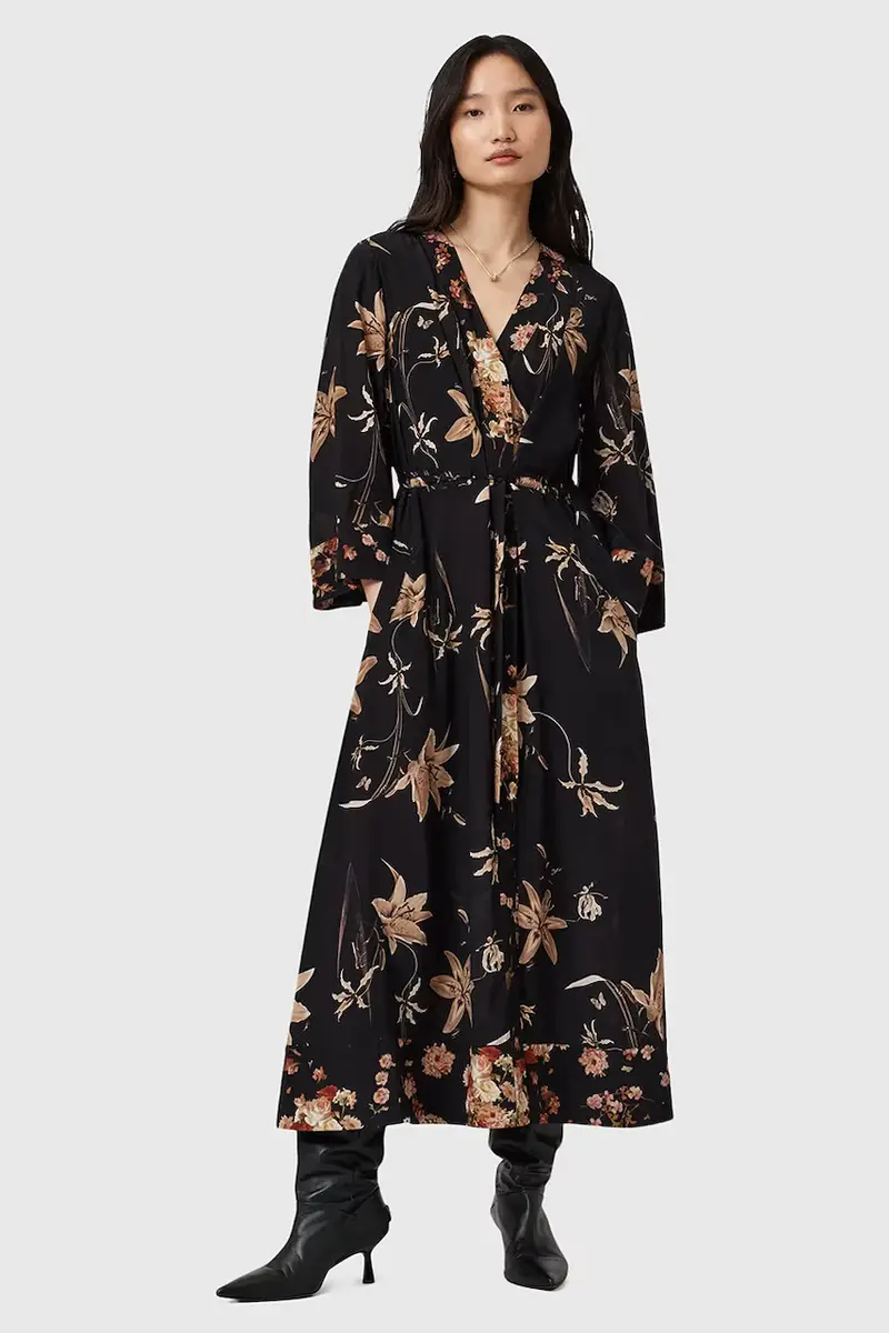 vestito DIANA colore nero W020DD