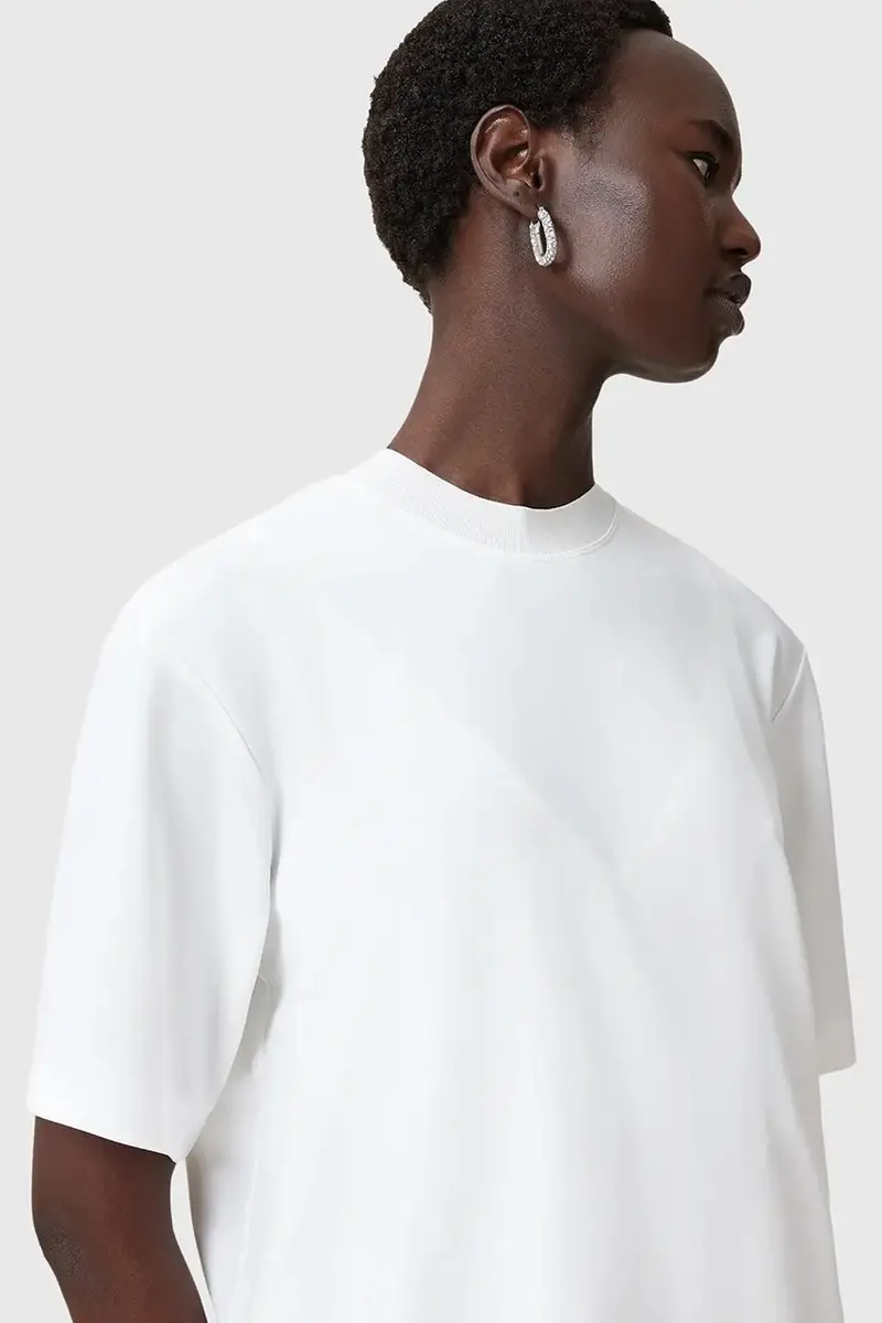 vestito e maglietta JAX colore bianco W326DB miniatura 2