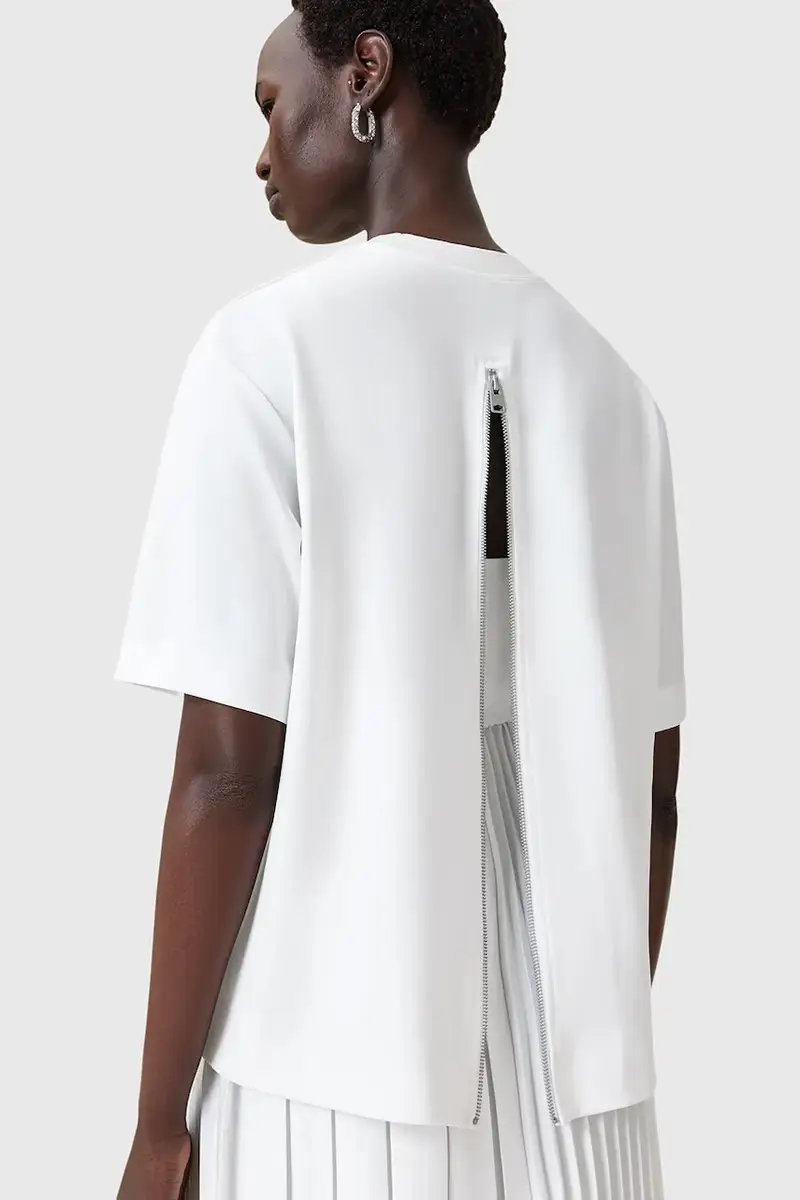 vestito e maglietta JAX colore bianco W326DB miniatura 3