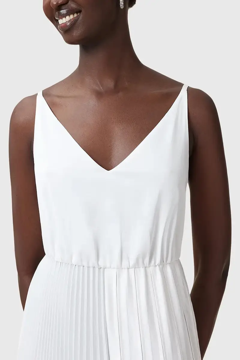 vestito e maglietta JAX colore bianco W326DB miniatura 4