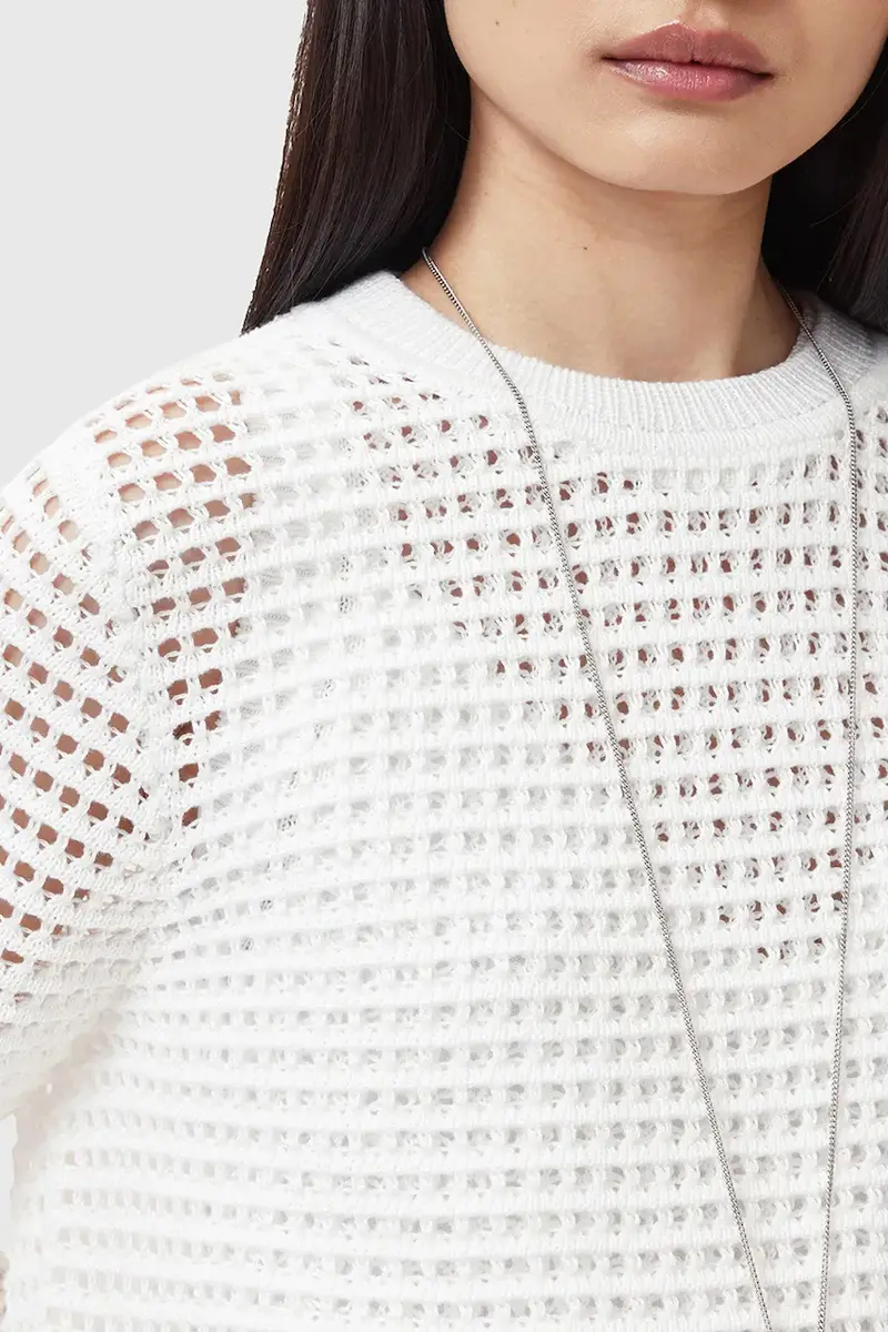 vestito e maglione MIRO colore bianco W179DC miniatura 3