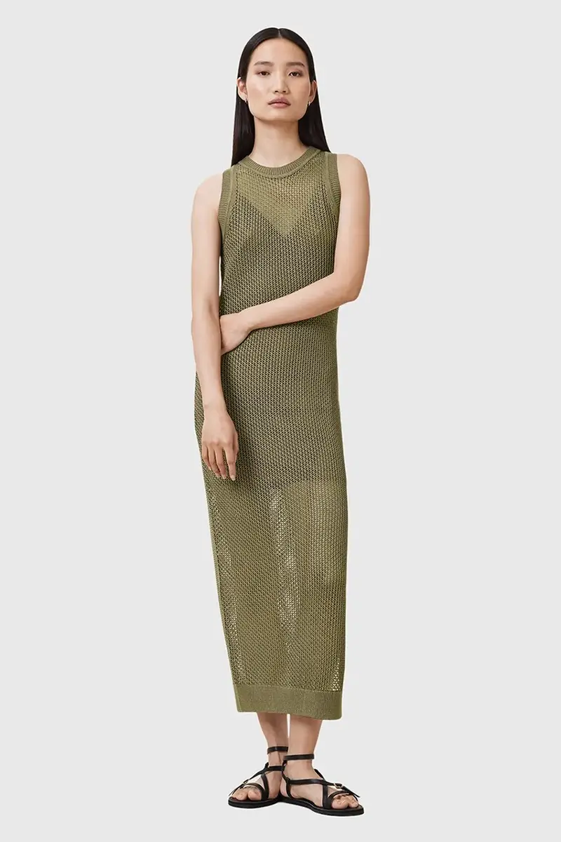 vestito e maglione MIRO colore verde W179DC miniatura 5