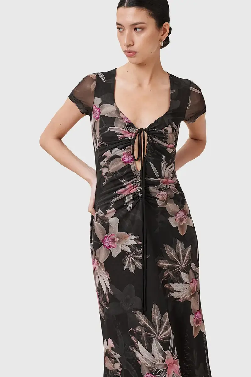 vestito GABBY colore nero W237DC miniatura 2