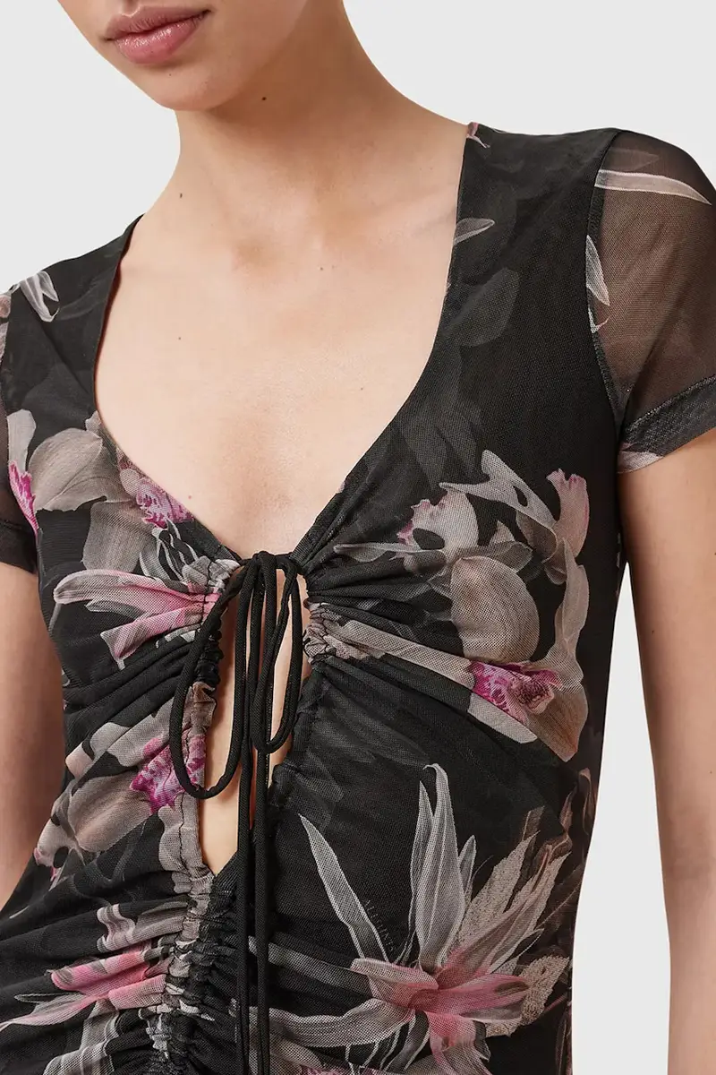 vestito GABBY colore nero W237DC miniatura 3