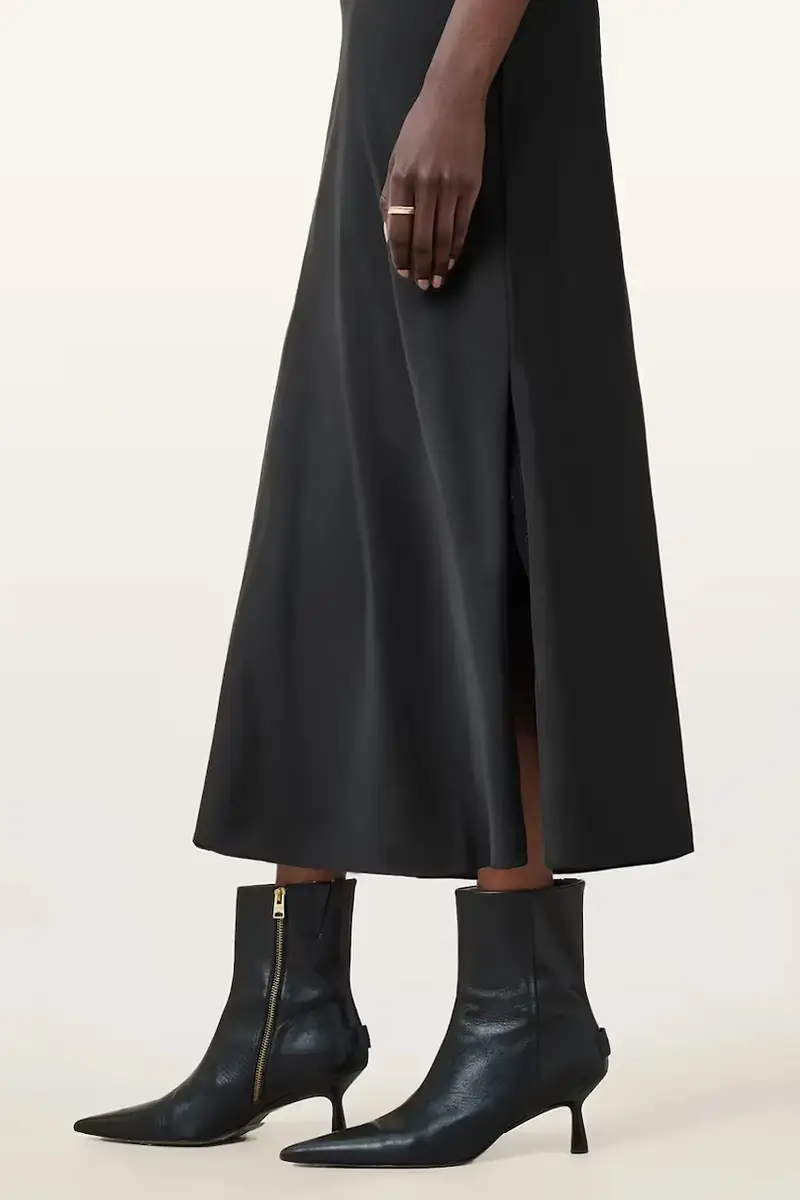 vestito HADLEY colore nero W033DZ miniatura 3