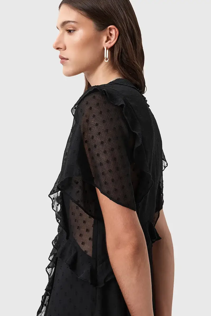 vestito MARI colore nero W016DD miniatura 3