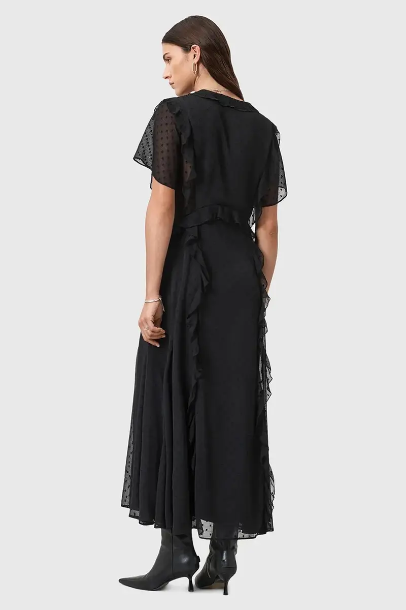 vestito MARI colore nero W016DD miniatura 5