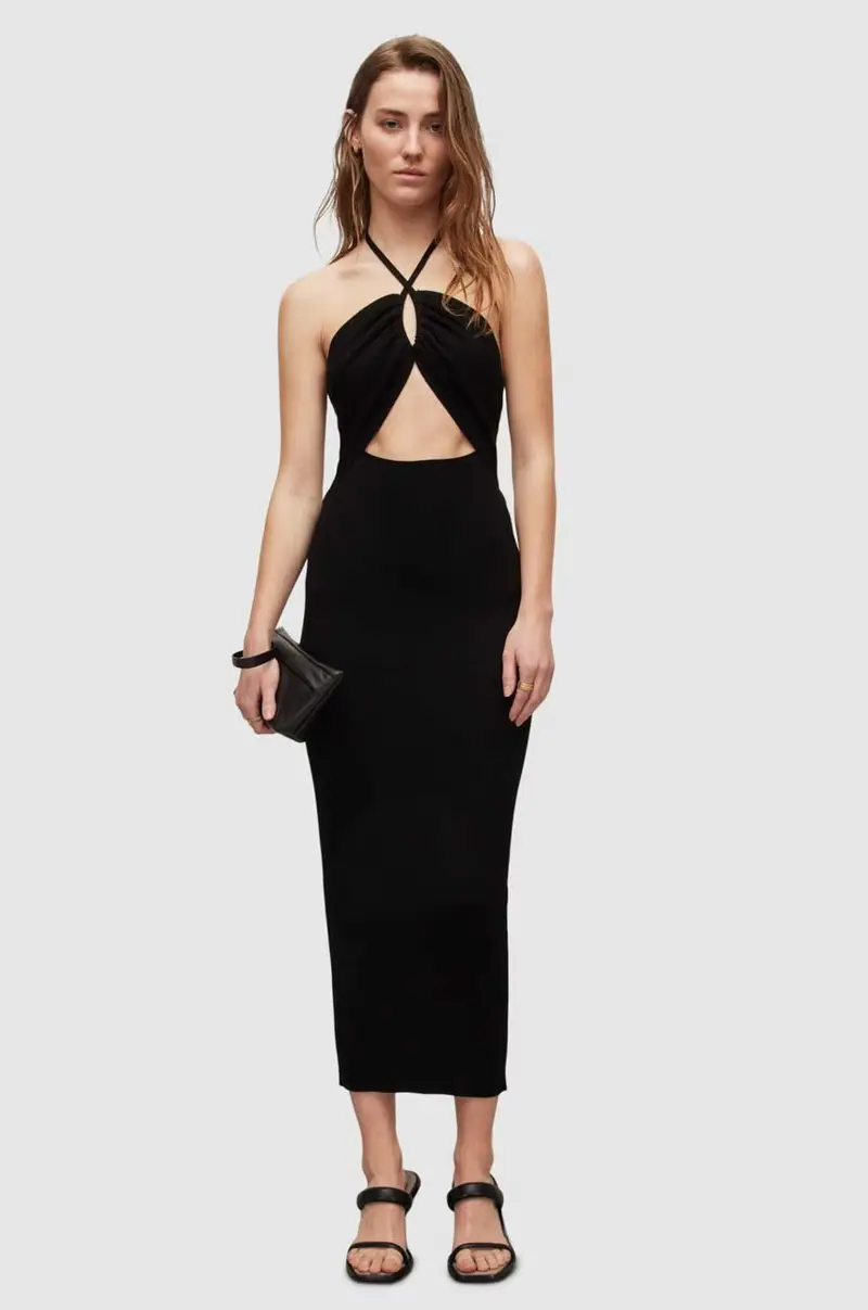 vestito Nero miniatura 3